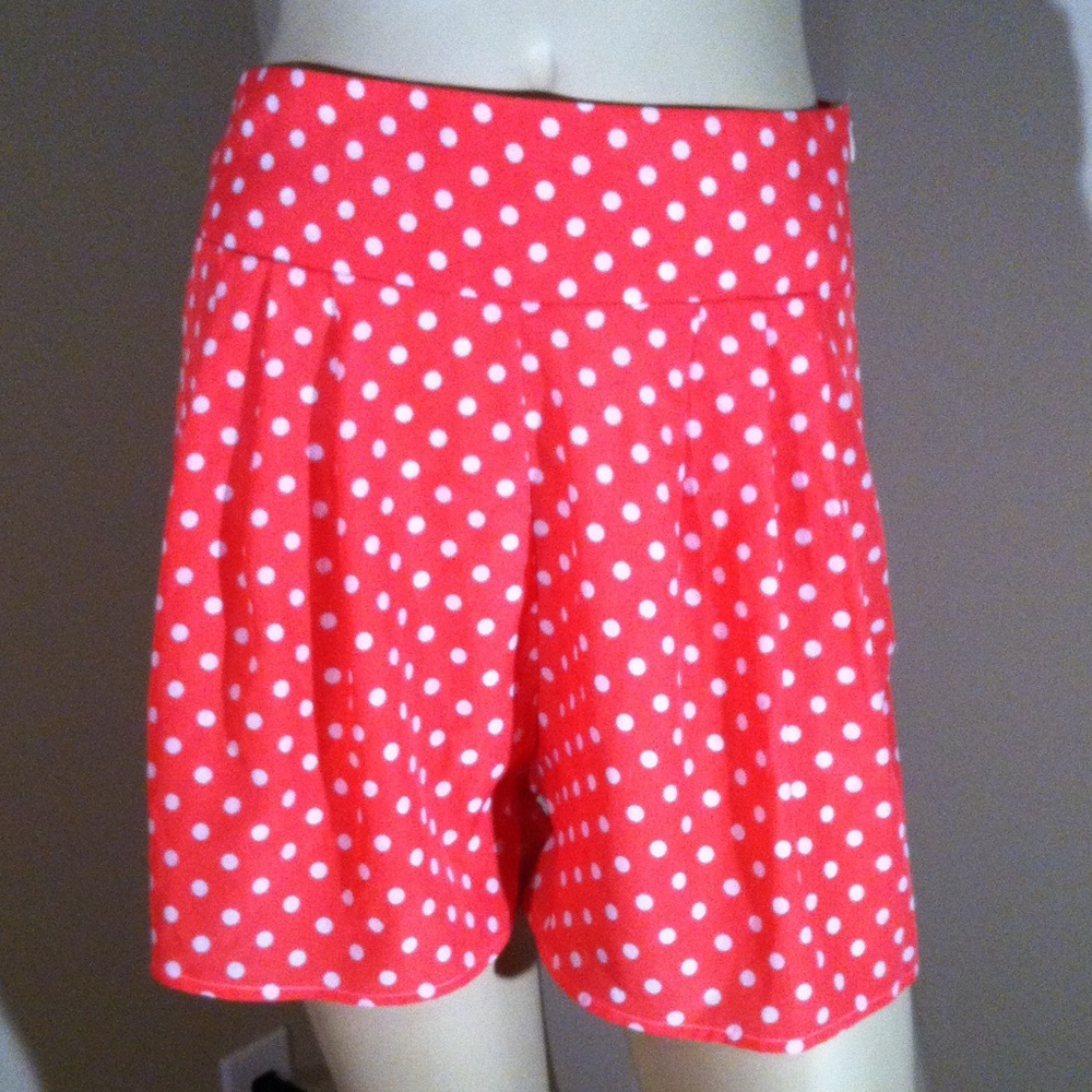 Anthropologie Polka Dot Shorts Small Cute!